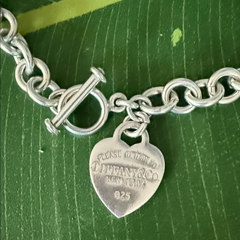 Tiffany 925 Sterling Silver Necklace NOT Authentic